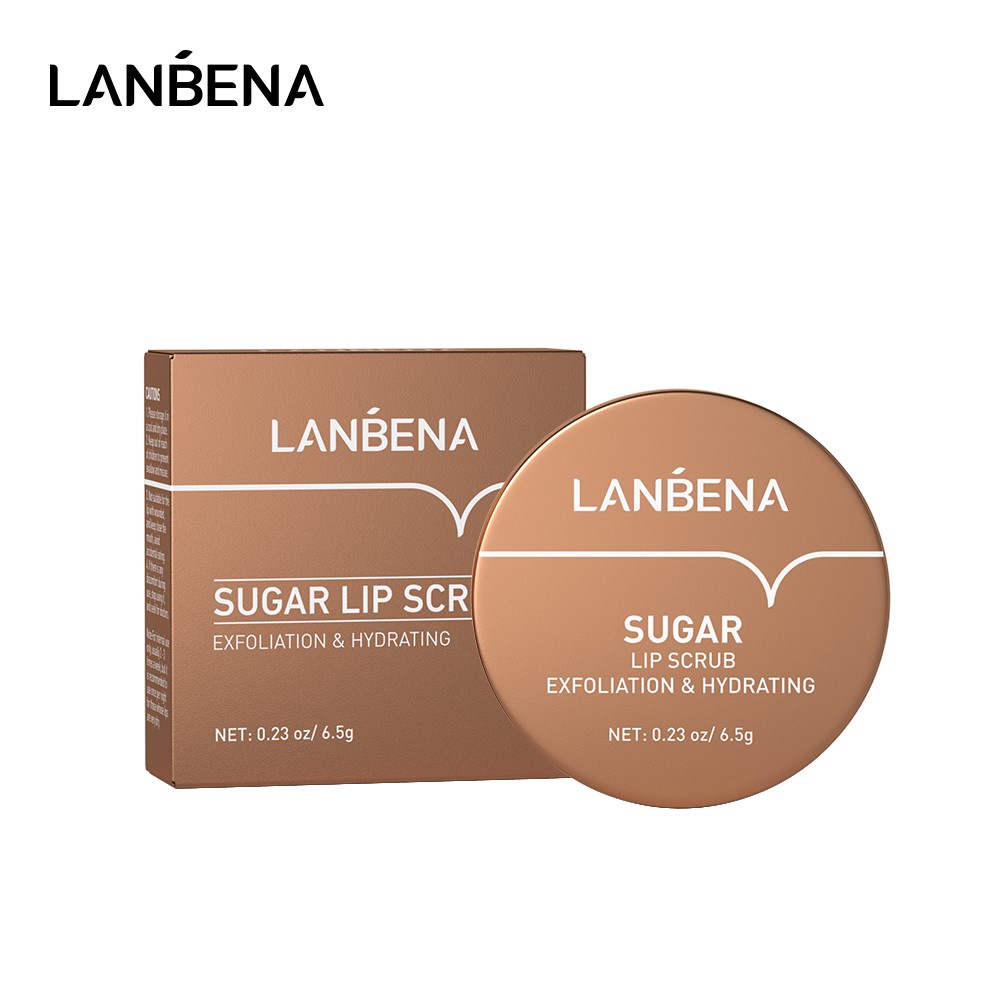 Mặt Nạ Dưỡng Môi Lanbena Thành Phần Từ Đường Nâu Giúp Tẩy Tế Bào Chết Cho Môi 6.5g | BigBuy360 - bigbuy360.vn