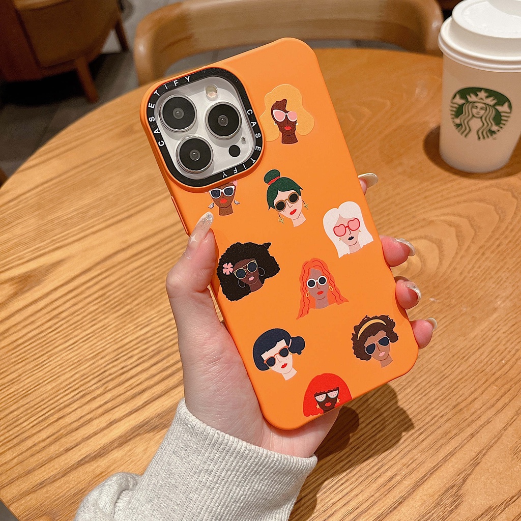 Ốp Điện Thoại Mềm in Hình Cô Gái Hoạt Hình Cho iPhone13Pro/iP12Pro/XS/11 12Promax 13 11Promax 12 13