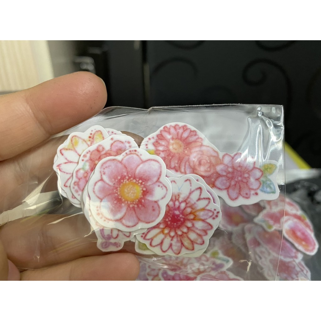 COMBO 10 TICKET HOA DÁN XINH XẮN