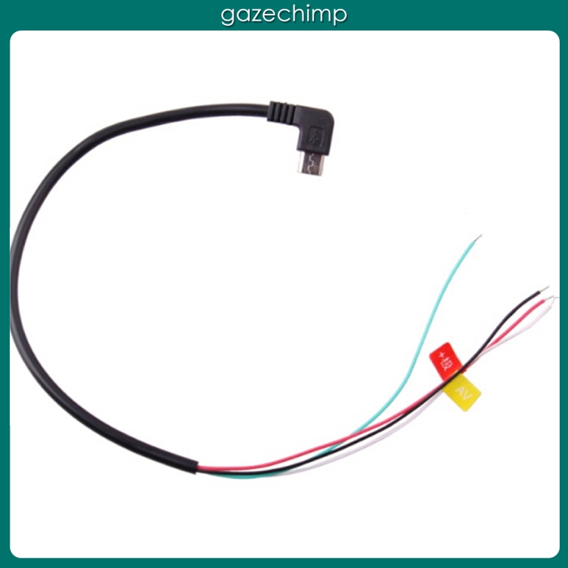 Dây Cáp Chuyển Đổi Cổng Micro USB Sang AV Chuyên Dụng Cho Camera Hành Trình SJCAM SJ4000 SJ4000 + SJ4000 Wifi