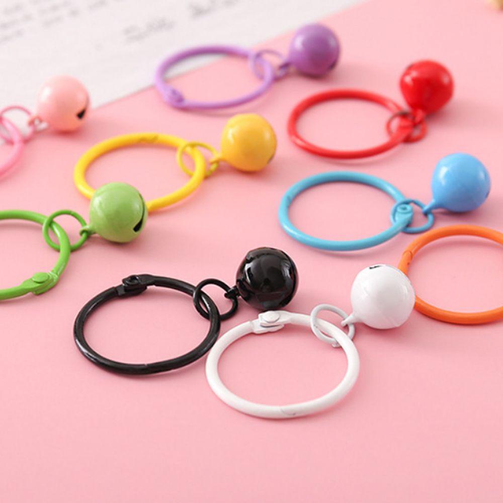 DARNELL Chuông Nhỏ Nhiều Màu Sắc Dùng Làm Móc Khóa / Trang Trí Túi Xách / Balo Đi Học