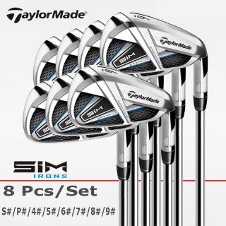 New sim max golf clubs for men series iron group 8pcs / set right hand