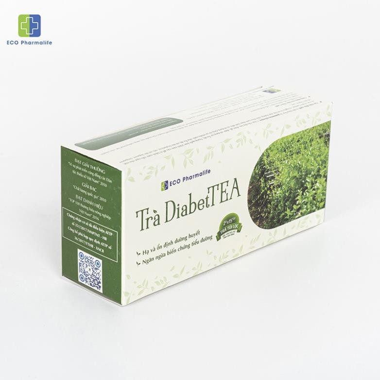 Trà DiabetTEA giúp hạ và ổn định đường huyết, ngăn ngừa biến chứng tiểu đường