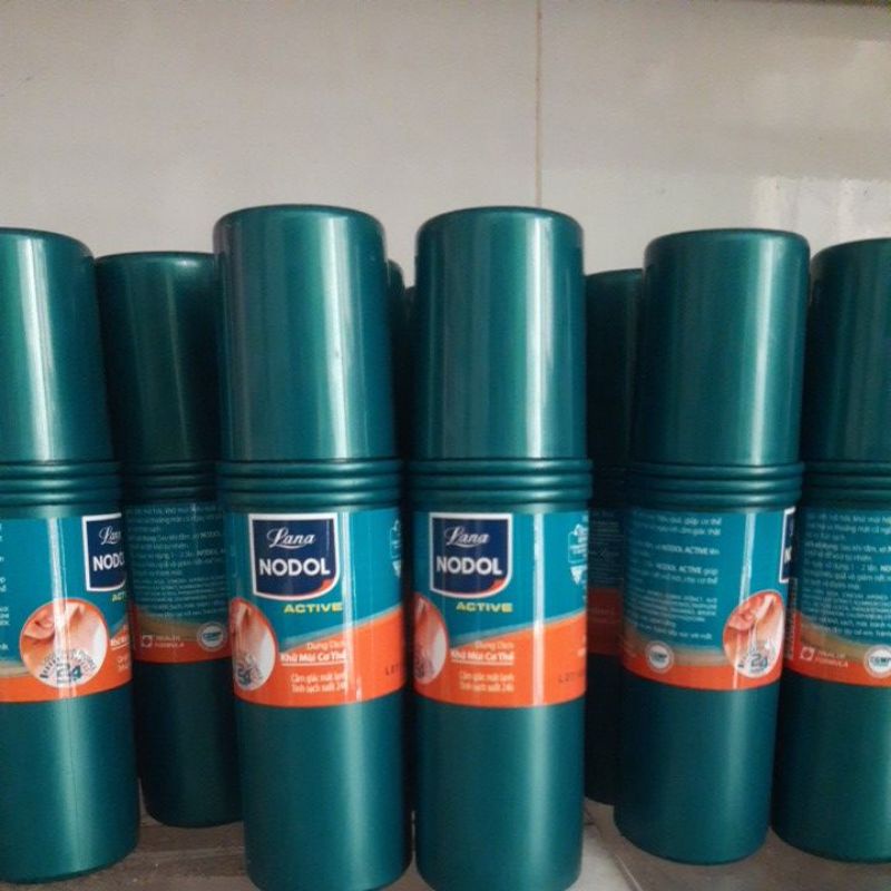 Combo10 chai NODOL Active Dung Dịch Khử Mùi Cơ Thể 80ml