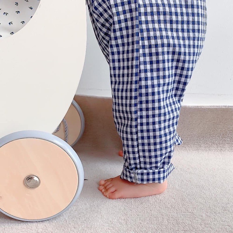 Bộ liền công tử nơ caro (Ảnh thật)