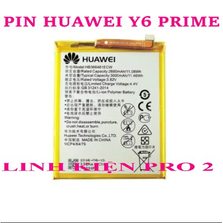 PIN HUAWEI Y6 PRIME