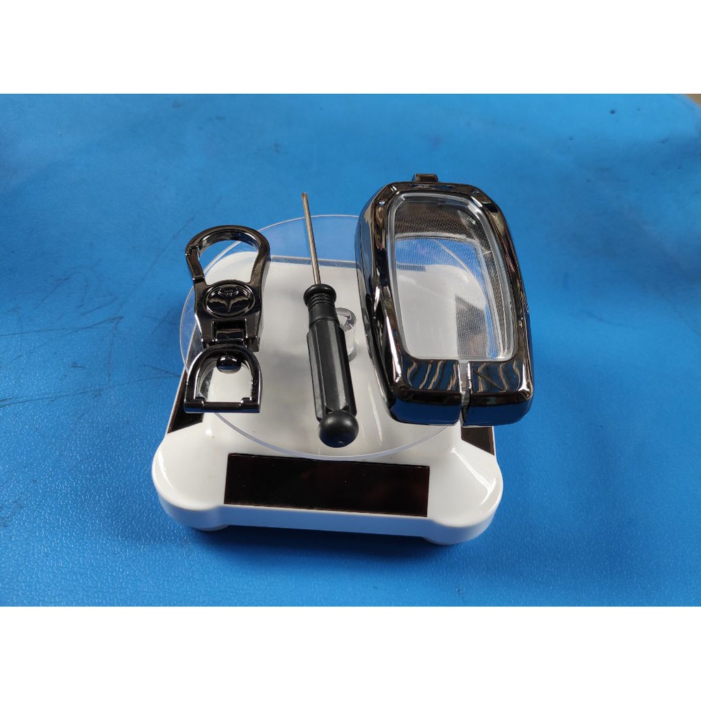 Ốp chìa khóa inox cao cấp xe Camry, Fortuner, chìa khóa thông minh 2014-2015-2016-2017-2018 mẫu M02