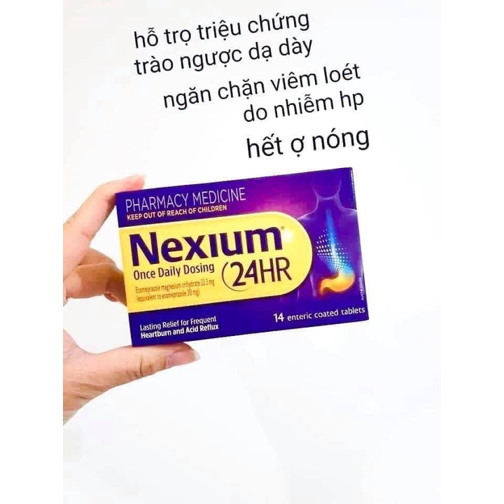 Viên Uống Dạ Dày Nexium 24h của Úc -14 VIÊN