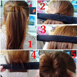 Combo 2 cái búi tóc củ tỏi màu đen