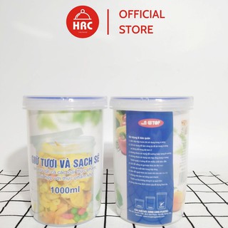 HỘP THỰC PHẨM TRÒN 1000ML 2408 SONG LONG