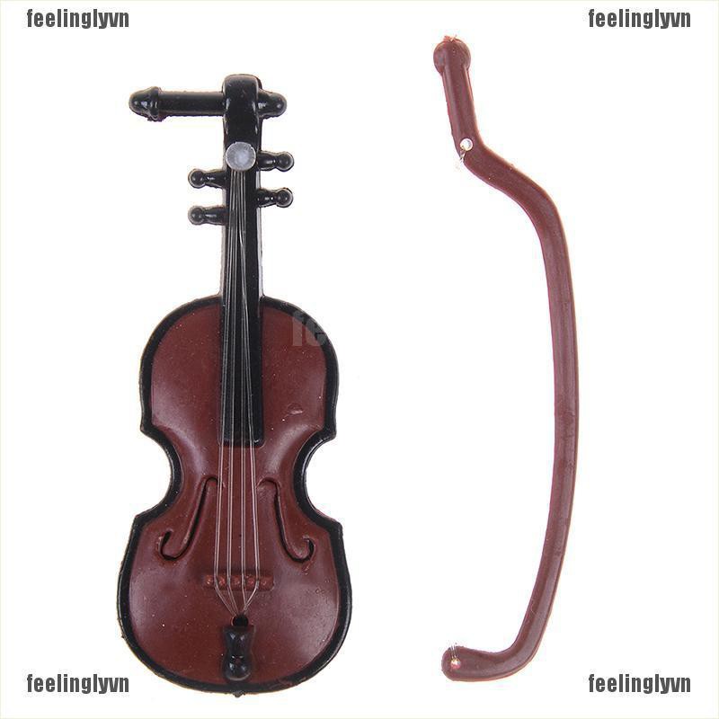 ❤TOP❤ Set 2 đồ chơi đàn violin mini bằng nhựa ❤YO