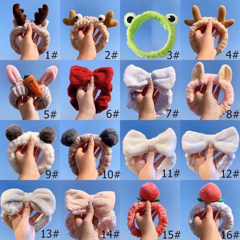 Băng đô hình sừng hươu đơn giản dễ thương cho nữ