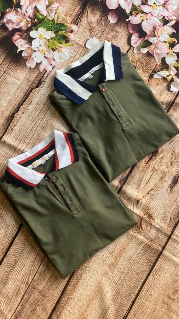 Đầm kiểu cổ polo cực đơn giản cho nữ