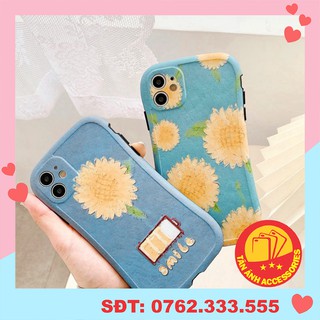 Ốp iphone - Ốp lưng imd cong Hoa hướng dương 6plus/6splus/7/8/7plus/8plus/x/xs/xsmax/11/11promax - HT7N1