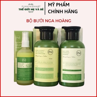 DẦU GỘI BƯỞI NGA HOÀNG +TINH DẦU BƯỞI NGA HOÀNG + GEL Ủ BƯỞI NGA HOÀNG - Giảm Rụng tóc hiệu quả, kích mọc tóc, dưỡng tóc