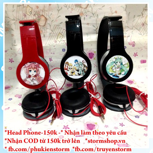 Tai Nghe hatsune miku -150k