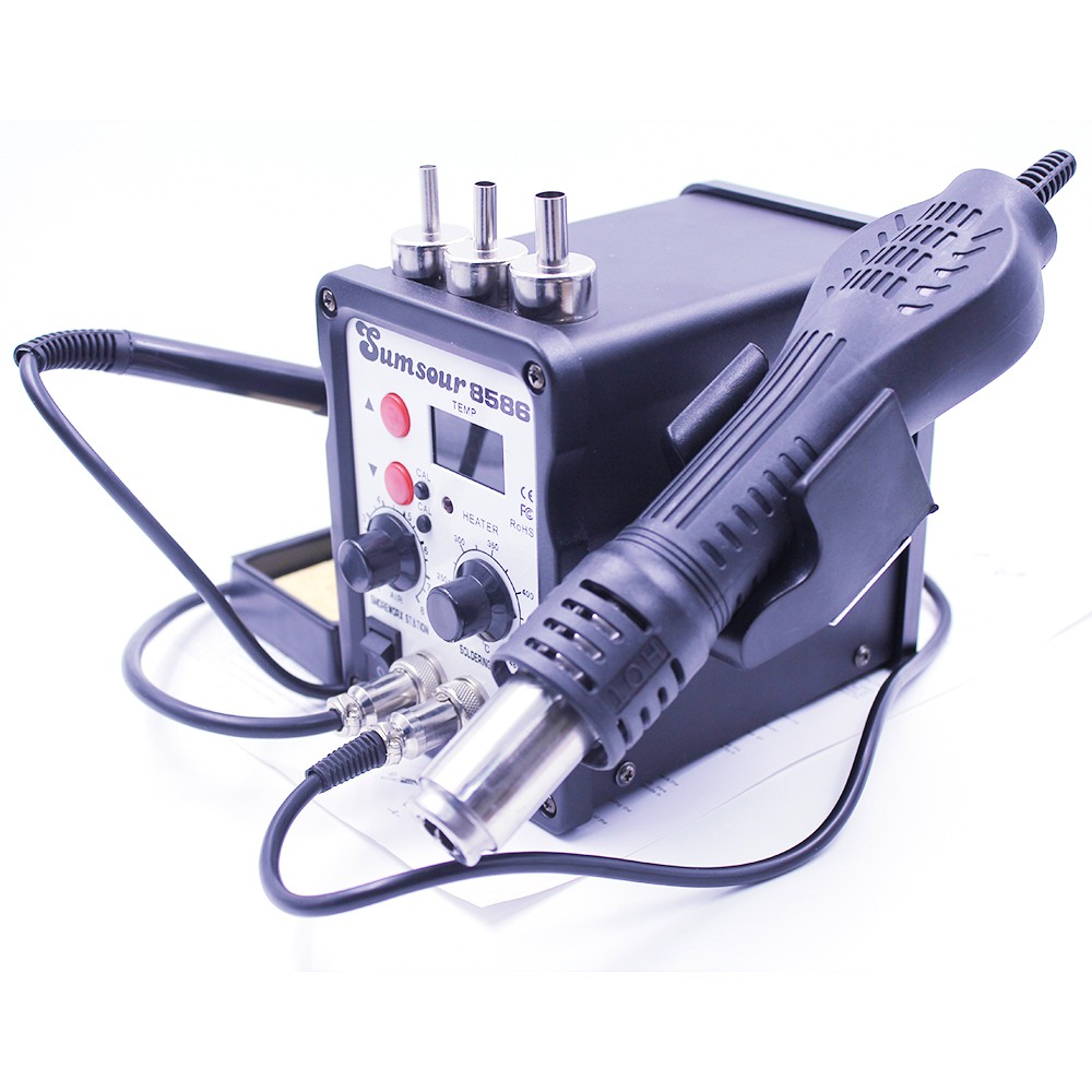 Trạm Hàn Khí Nóng 2 Trong 1 SMD 220V / 110V 700W