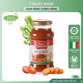 Sốt Spaghetti Pietro Coricelli Bolognese 7NgayShop 350g Nhập khẩu Ý Date 2024, Sốt Cà Chua Mì Thịt Bằm