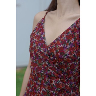 Đầm dây cổ chéo dư xịn có bigsize