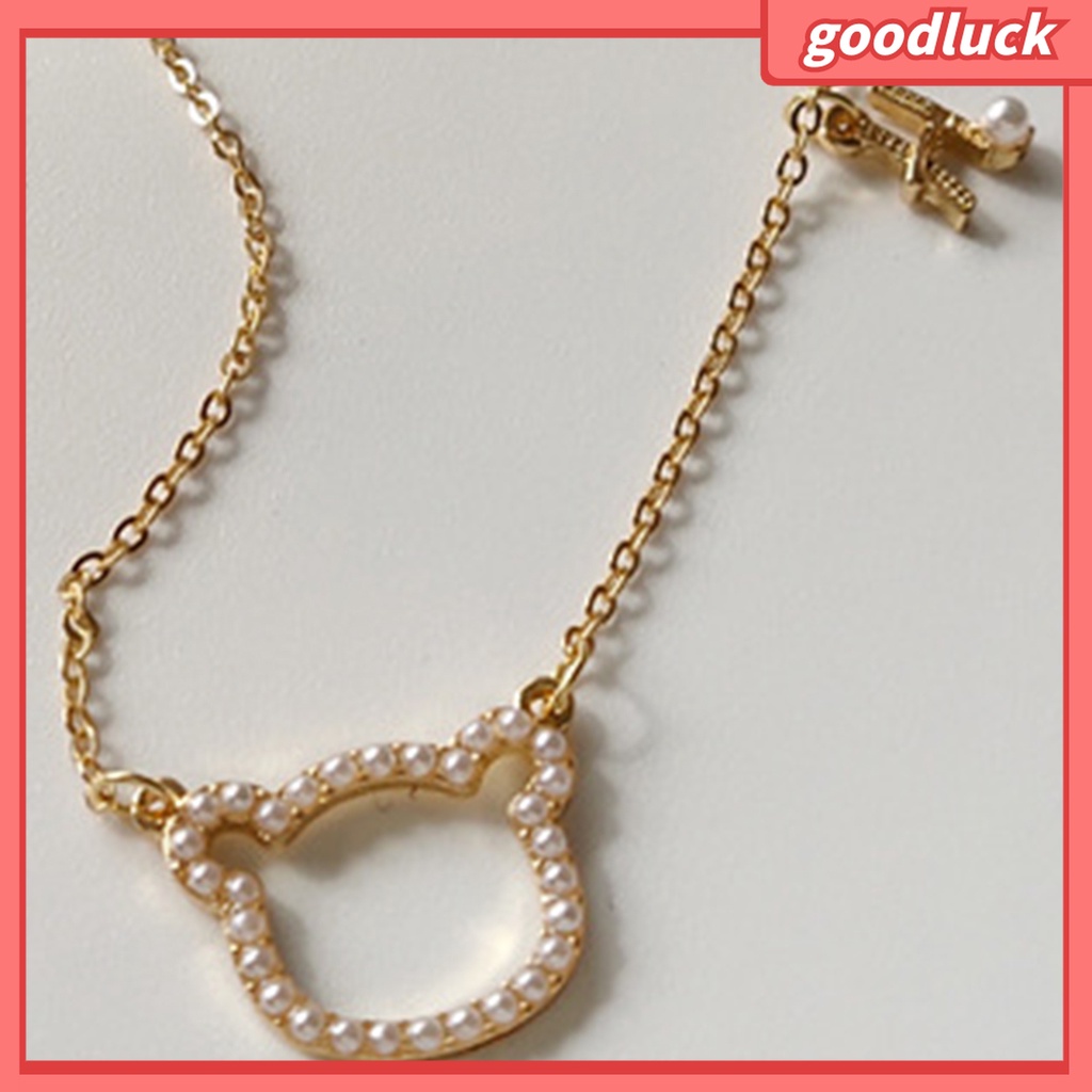 Vòng cổ Mặt Hình Chữ Cái Hoạt Hình Dễ Thương Có Thể Điều Chỉnh