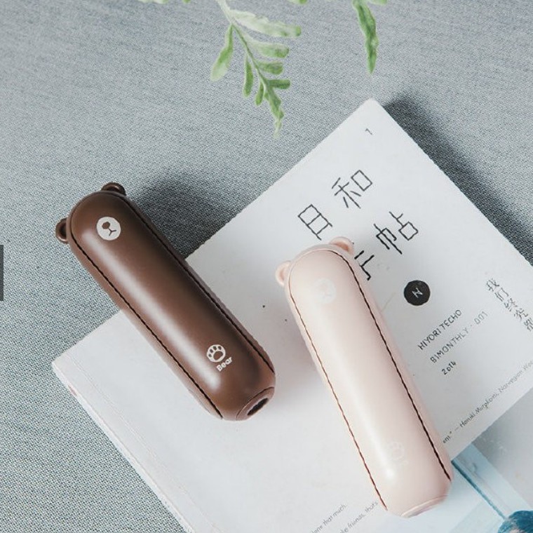 Quạt Đa năng Mini Bear cầm tay Jisulife F8  - Kiêm sạc pin 2000mAh, sử dụng liên tục lên tới 24h - Đèn pin tiện ích | BigBuy360 - bigbuy360.vn