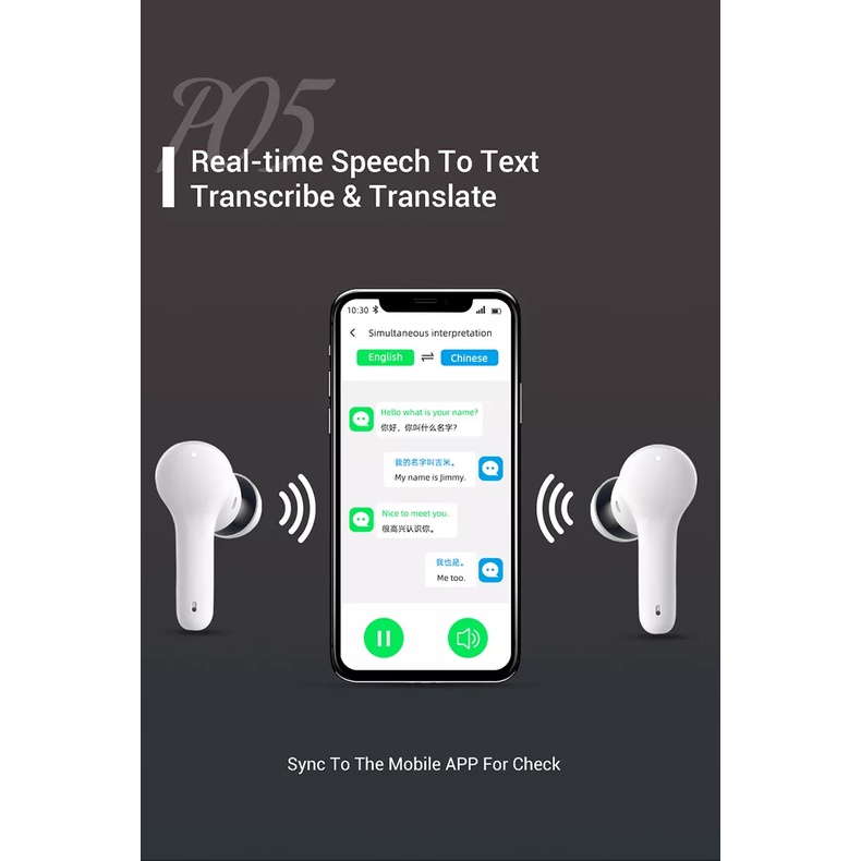 Vtalk Ear - Tai Nghe Phiên Dịch Dành Cho Người Việt Nam