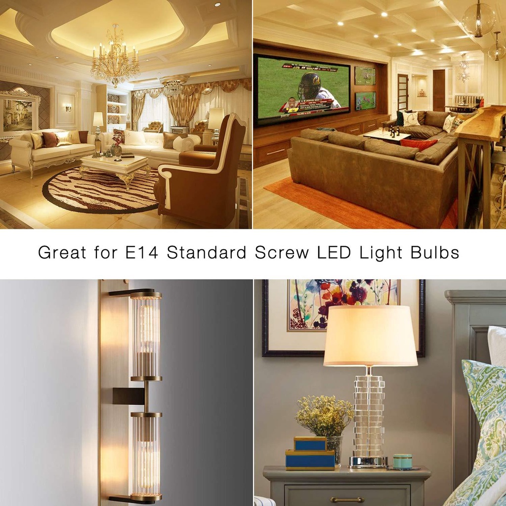 Bóng Đèn Led Trang Trí Trần Nhà 0.5 W 1W 2W E12 E14 110V 220V T20 Tubular 2200K 2700K