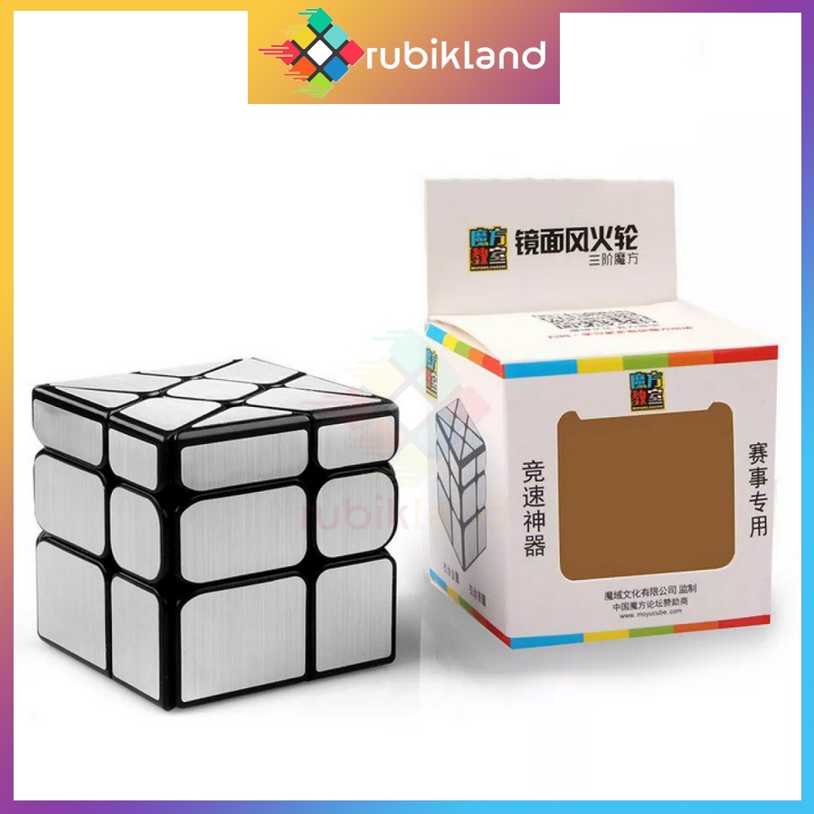 Rubik MoYu MeiLong Windmirror Mirror Windmill Cube Rubic Biến Thể 3x3 Đồ Chơi Trí Tuệ Trẻ Em