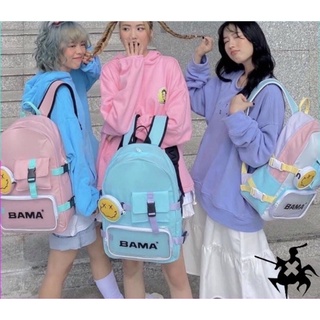 Balo nữ thời trang bama nổi tiếng vải dày dặn chống thấm nước bền đẹp giá rẻ thích hợp đi học đi chơi đi dạo BL90