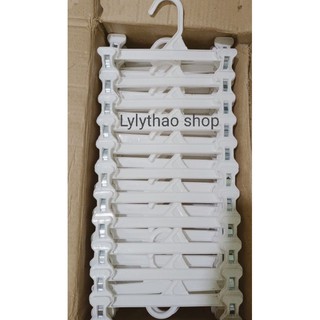 Kẹp trắng dẻo 25cm (Combo 10 cái)