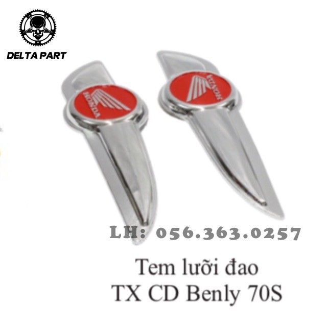 Tem lưỡi đao cho cd, tem bình xăng 67 cd cl