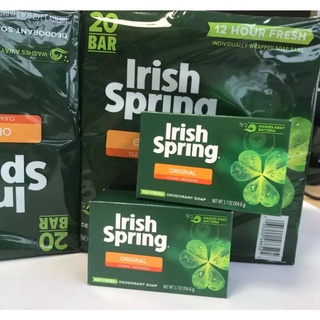 (Chuẩn mỹ)  Xà bông cục diệt khuẩn Irish Spring Deodorant Soap Original