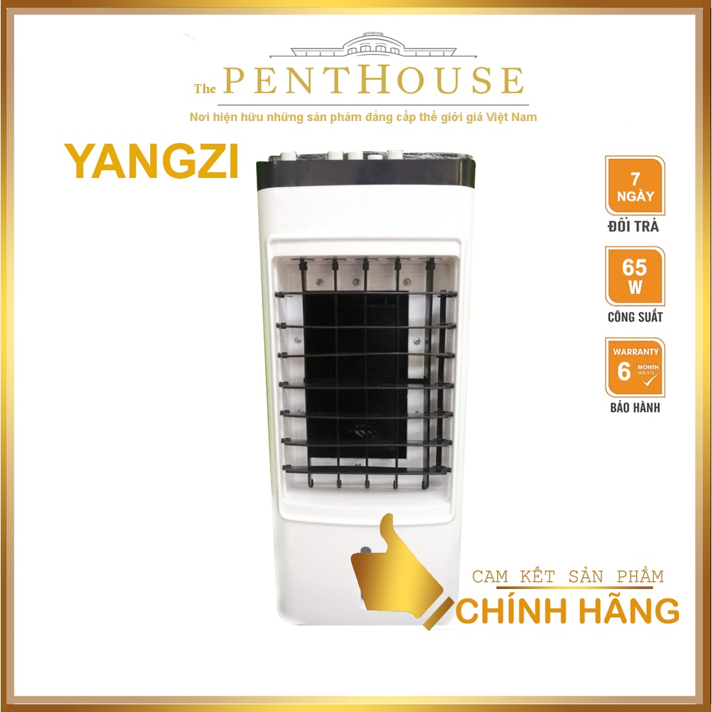 Quạt điều hòa hơi nước mini Yangzi, Công Suất 65W , Diện Tích Sử Dụng cho Phòng 10-15m2.