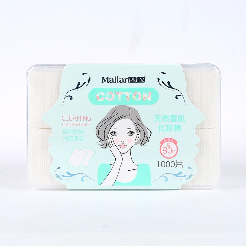 ✎miếng bông Marion, bông tẩy trang, miếng bông tẩy trang đóng hộp, bông tẩy trang giá sỉ, đóng hộp 1000 miếng 9213