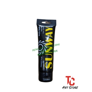 Màu Acrylic tuýp 75ml SUNWAY (Nhập khẩu Đài Loan )