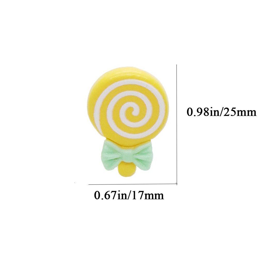 PATRICIA Set 10 Phụ Kiện Trang Trí Sổ Lưu Niệm Bằng Nhựa Resin Độc Đáo DIY