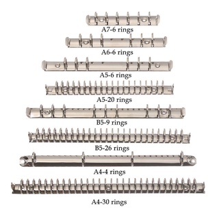 UUMIR Kẹp Sổ Tay a4 / b5 / a5 / a6 / a7 hoops