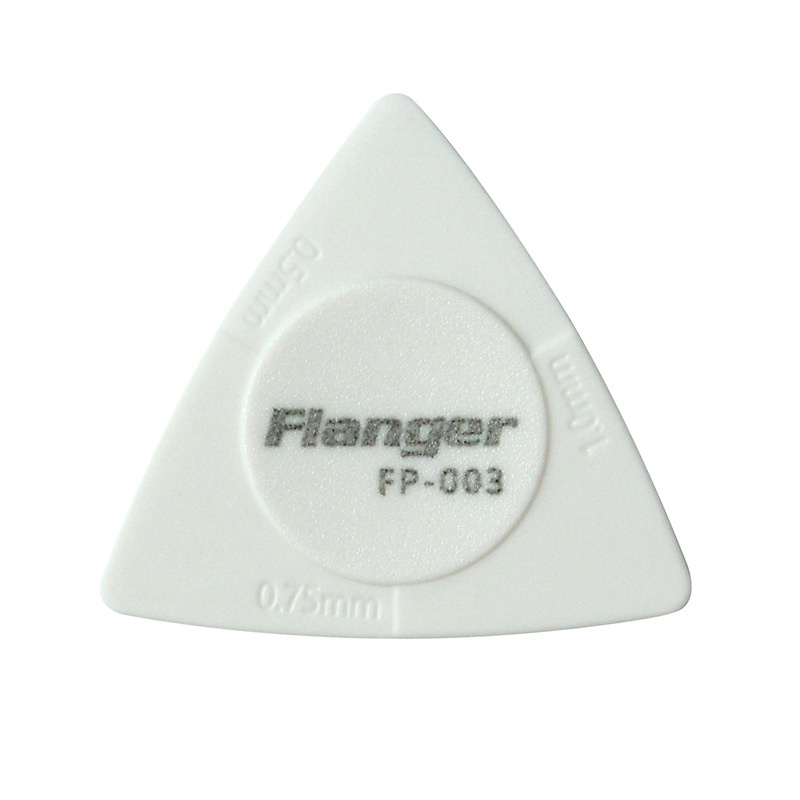 1 Miếng Gảy Đàn Hình Tam Giác FP-003 1.0mm 0.75mm 0.5mm 3 Trong 1 Dày Màu Trắng Đen