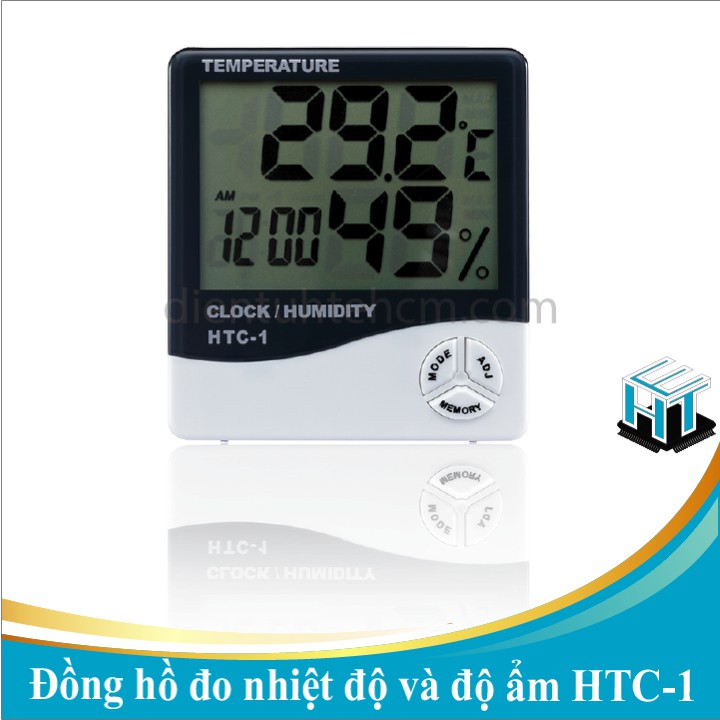 Đồng hồ đo nhiệt độ và độ ẩm HTC-1