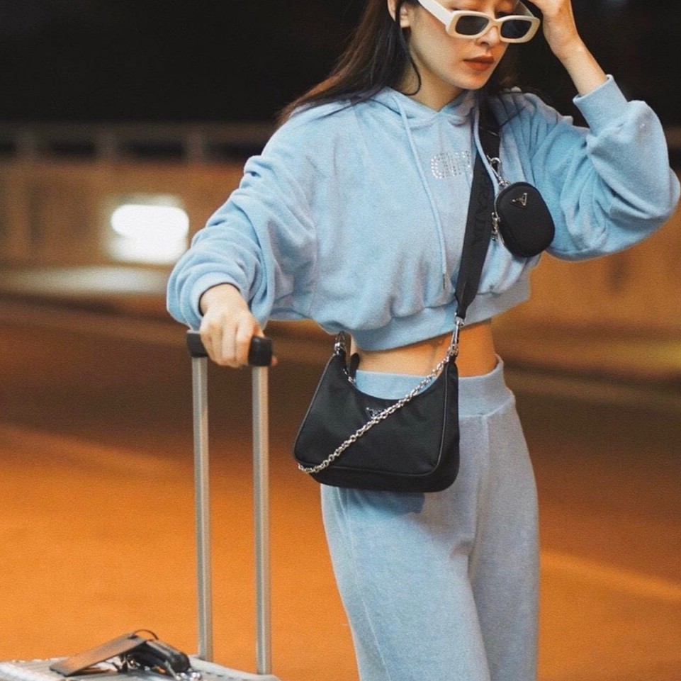 Túi kẹp nách Ngọc Trinh túi xách nữ đeo vai kèm ví nhỏ siêu hot mẫu mới nhất PDA01