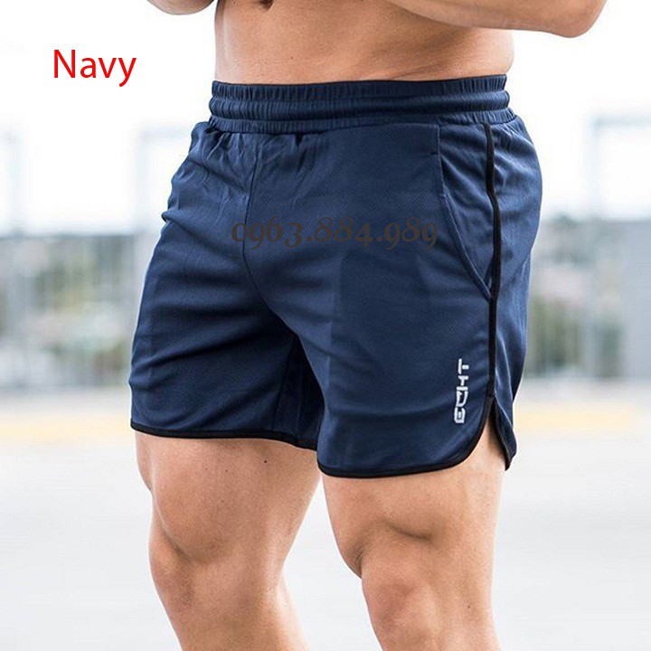 Quần tập gym ECHT.01 cực chất thoáng mát màu navy