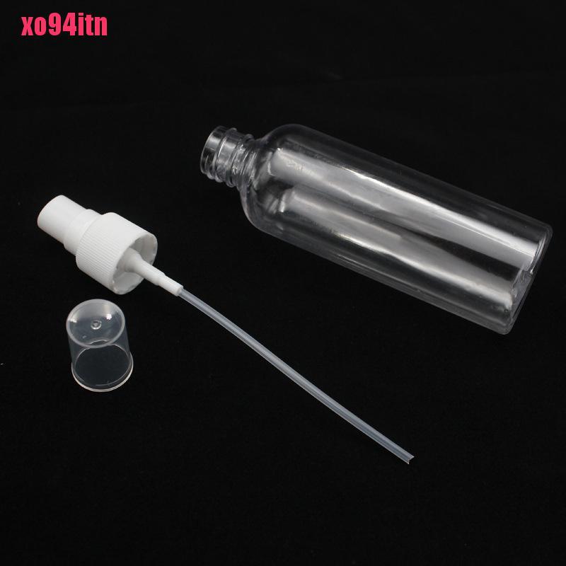 Chai nhựa trong suốt dạng xịt đựng mỹ phẩm tiện dụng
