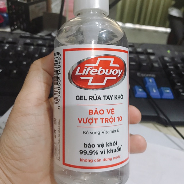 Gel rửa tay Lifebuoy , bảo vệ vượt trội