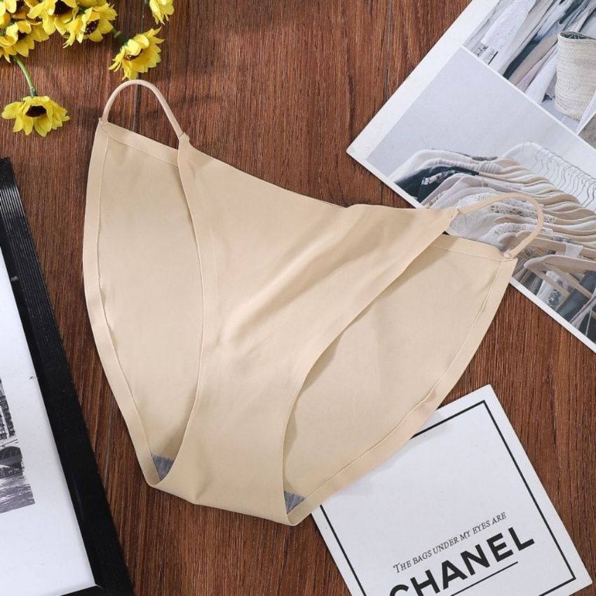 Quần lót nữ đúc su thun lạnh 2 mảnh sexy, quần chíp nữ bikini không đường may dây 2 bên hông gợi cảm Kingshop - L513