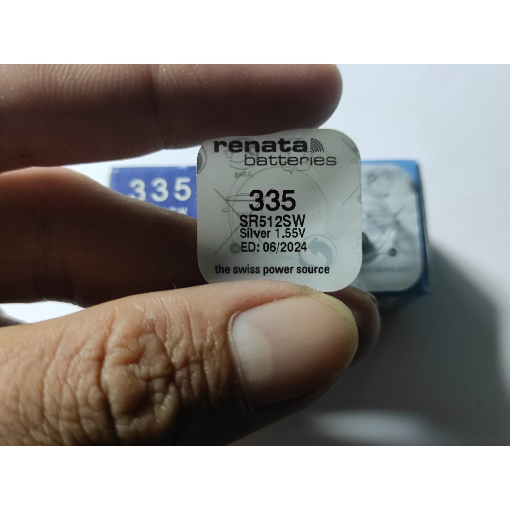 1 Viên Pin Đồng Hồ Renata Thụy Sĩ SR512SW / 335 Loại Tốt