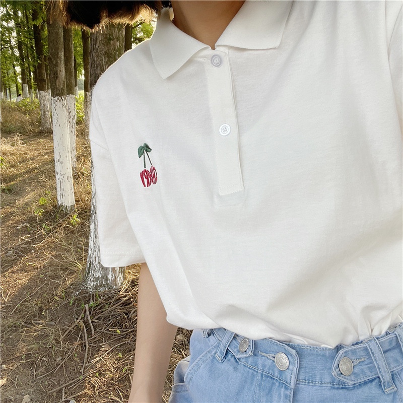 Áo Thun Polo Nam Nữ Form Rộng Chất Cotton Mềm Mát In Chữ Jerry Siêu Xinh Phong Cách Thời Thượng Lôi Cuốn TTQ0369