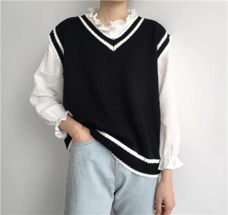 CÓ SẴN - Áo Ghile Len Ulzzang
