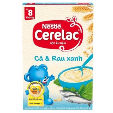 [ CHÍNH HÃNG ] Bột Ăn Dặm Nestle Cerelac hộp 200g