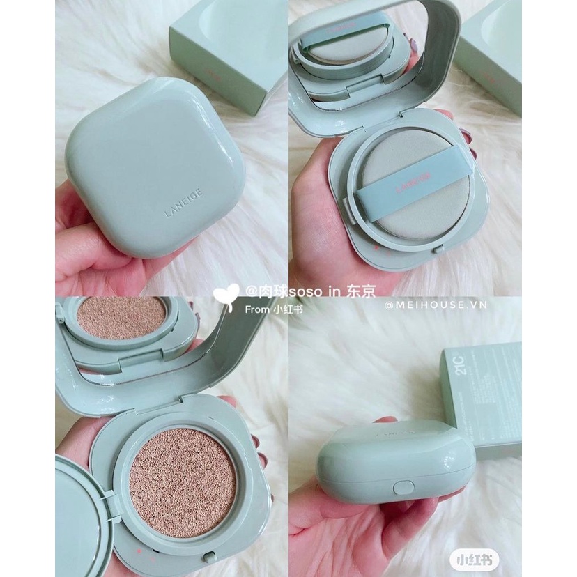 Phấn Nước Cushion Laneige Neo Cushion Matte (Xanh), Laneige Neo Cushion Glow (Hồng)