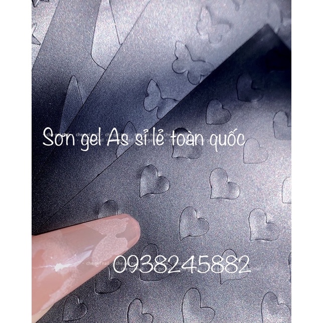 Sticker nail dặm ombre